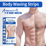 Beauty7 cold wax strips being peeled apart for application.