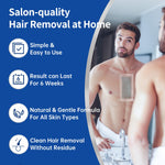 Beauty7 facial hair removal precision trimming demonstration with scissors.