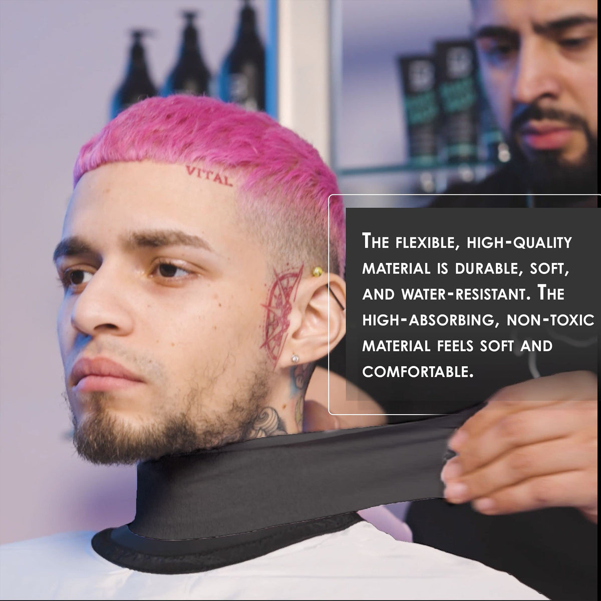 L3 premium water resistant disposable barber tape rolls for professional salons