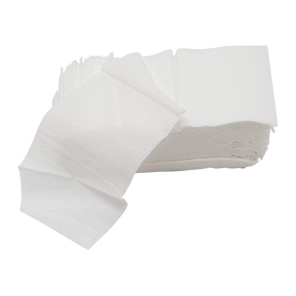 Bulk salon packaging of Graham Beauty stretchable tissue strips for hair cutting hygiene.