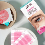 Step-by-step instruction graphic for using the salon-quality brow sculpting kit