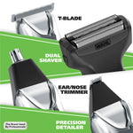 Close up of Wahl precision T-blade cutting head
