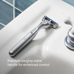 Authentic USA imported grooming kit unboxed showcasing handle and refills