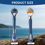 OENUASG lightweight blue replacement handle premium imported grooming accessory