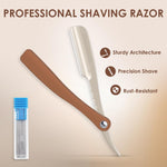 Close up of Bangmeng shavette razor blade holder mechanism