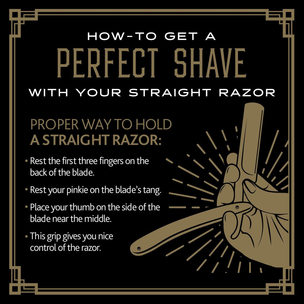 BRV MEN razor kit for professional beard grooming