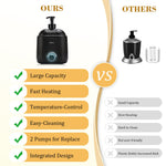 Side profile of Badalu hot lather machine for home use