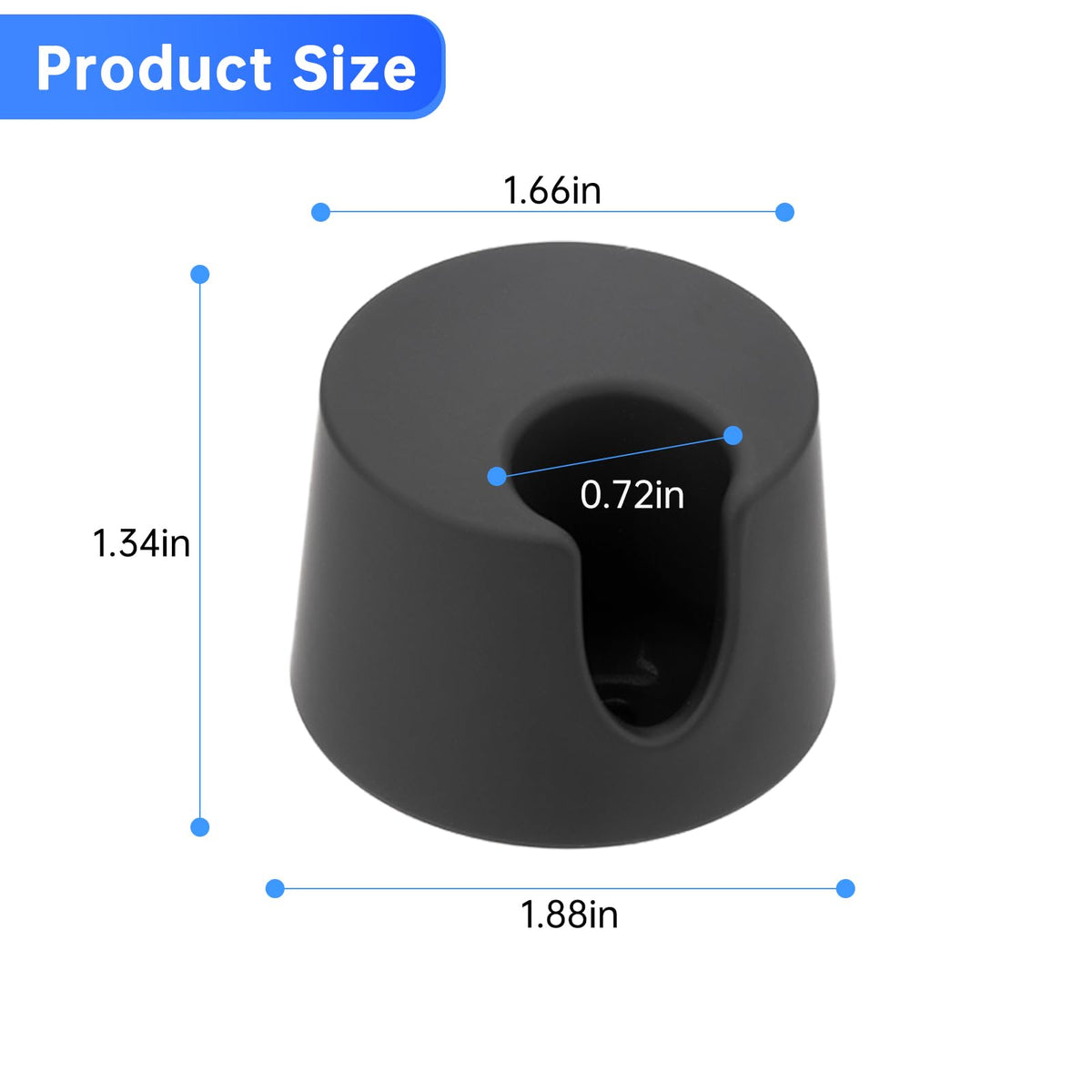 Universal fit grooming accessory holder compatible with premium mens shaving tools