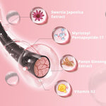 Close up view of the liquid formula texture from LASH by Maya LONDON