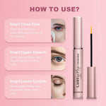 Premium eyelash growth serum by LASH by Maya showing the sleek bottle design