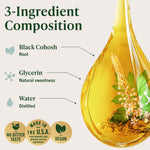 Herbamama Black Cohosh dropper application view