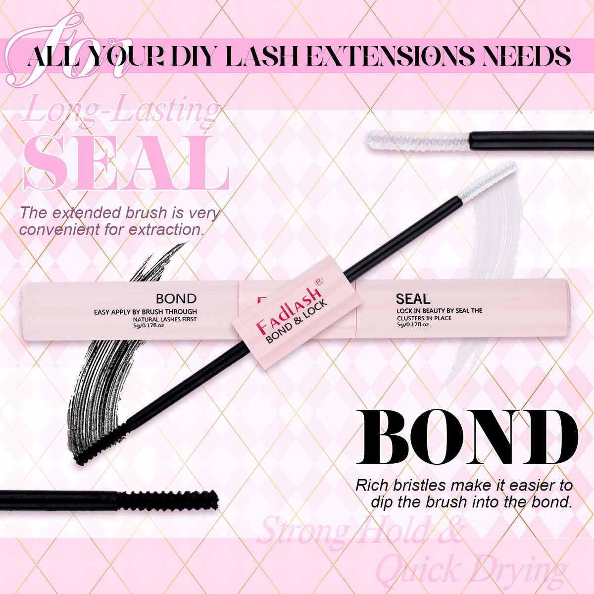 Fadlash precision eyelash tweezers with integrated comb end for seamless cluster application