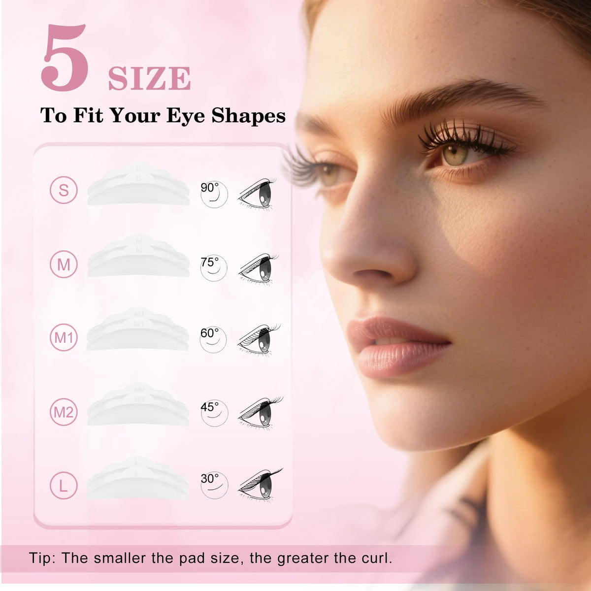 JUANPHEA Professional Black Color Eyelash and Eyebrow Lift Set showcasing the complete contents of the DIY beauty box.