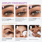 Byetoce complete eyelash extension kit packaging highlighting the authentic USA imported beauty product.