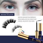 Menaka 3D wispy cat eye false lashes ten pairs assortment display