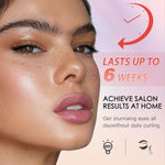DIY eyebrow lamination process using Lucky Cat kit