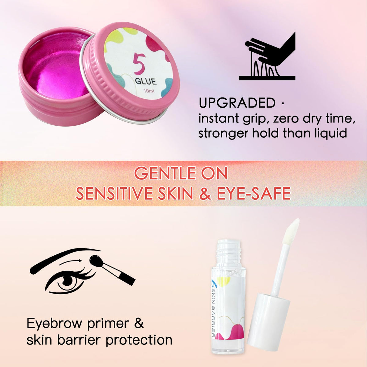 Protective skin barrier formula included in Lucky Cat kit