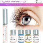 VedoAID Eyelash Lifting Kit unboxed layout highlighting the professional nourishment serum bottle.