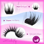 Zanlufly lash kit showing bond and seal and tweezers