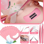 QUKLOGEN beginner lash supplies highlighting the portable mini USB rechargeable drying fan.