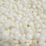Flexible plastic texture of multidirectional hard wax for sensitive skin