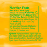 Vive Organic 2 fluid ounce bottle ingredients label displaying organic certification