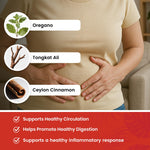 VEV 15 in 1 wellness drops showing secure dropper cap for easy dosage