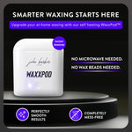 WaxxPod USB powered waxing kit base with LED light indicator