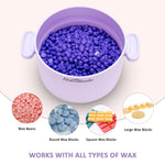 Premium full body waxing kit packaging for salon quality hair removal at home