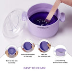 Grooming and personal care hard wax kit suitable for face eyebrows and bikini line