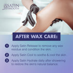 Satin Smooth premium USA imported packaging for the professional Select-A-Temp hair removal system.