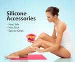 AZAM full body hair removal kit with wooden spatulas and treatment oils