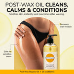 Dermwax professional dual phase waxing kit packaging highlighting paraben free formulas