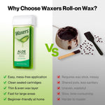 Close up of the Waxers dual sided electric wax warmer machine with cartridge inserted