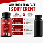 HerbaMe USA imported circulation care bottle with clean gluten free formulation indicators