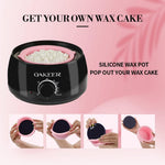 Full collection of sixty three accessories included in the Oakeer hair removal package.