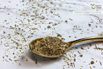 Authentic Organic Way brand dried chamomile blossoms for DIY skincare recipes.