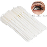 Flexible tip of Myaokue-Up mascara wand for lash extension grooming