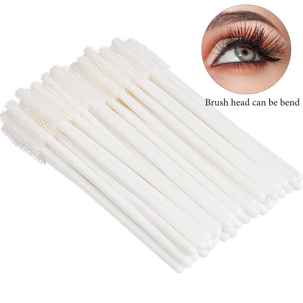 Flexible tip of Myaokue-Up mascara wand for lash extension grooming