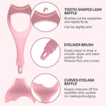 Close up of Kotomi lash separator and mascara guard tool