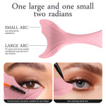 Ergonomic silicone eye makeup helper for beginners