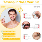 Mustache protector stencils and measuring cups included in grooming set