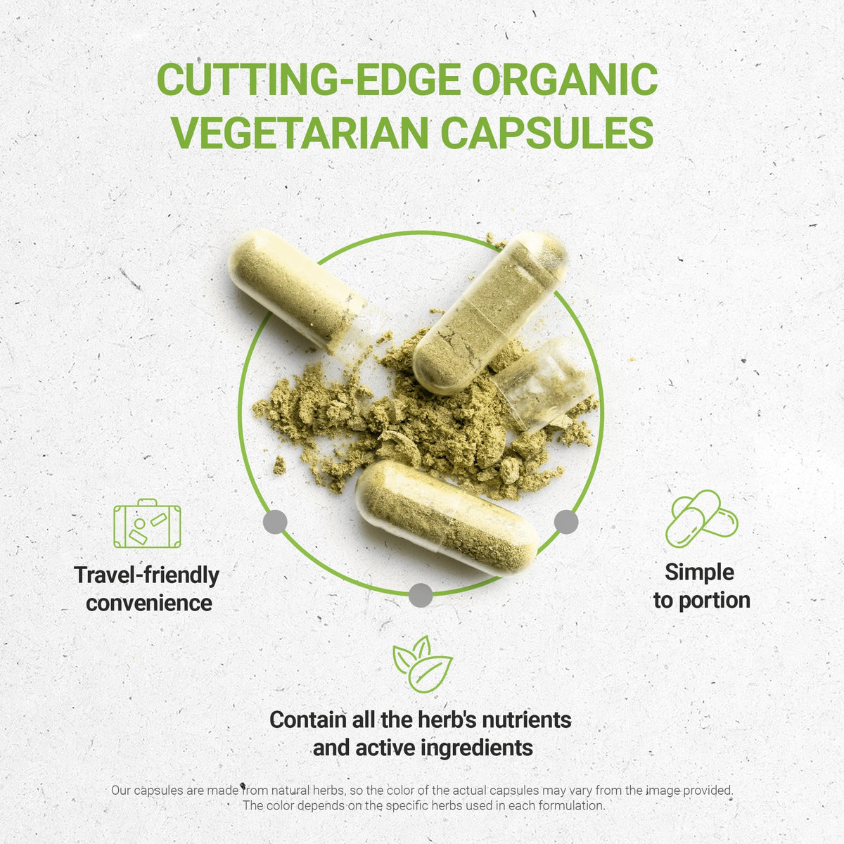 Secrets of the Tribe German Chamomile dietary supplement showing organic ingredient labels.