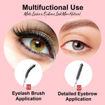 Corconess lash spoolies showing flexible brush head design
