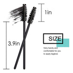 Flexible brush head of Obinhere mascara wand
