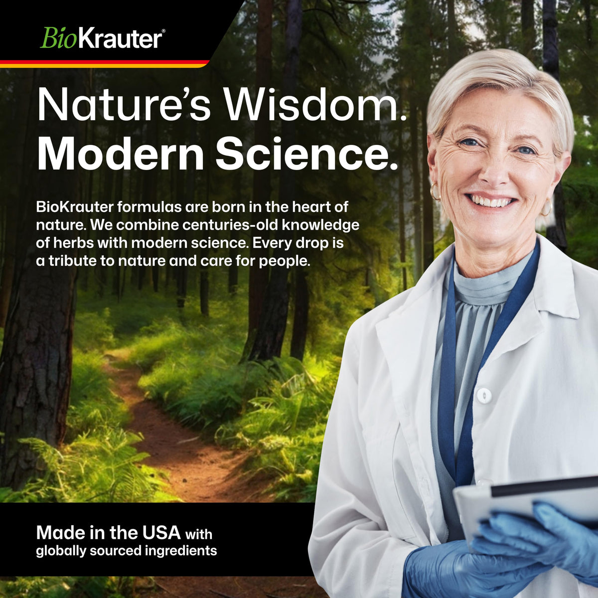 Dropper cap mechanism of Bio Krauter liquid calm drops for easy dosing