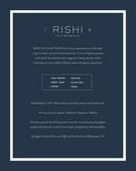 Authentic USA imported Rishi organic calming tea nutritional label details