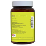 Herbal Hills Alfalfa tablets nutritional information side view
