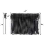Close up of black lash spoolie brush head