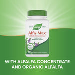 Nature's Way Alfa-Max bottle side view